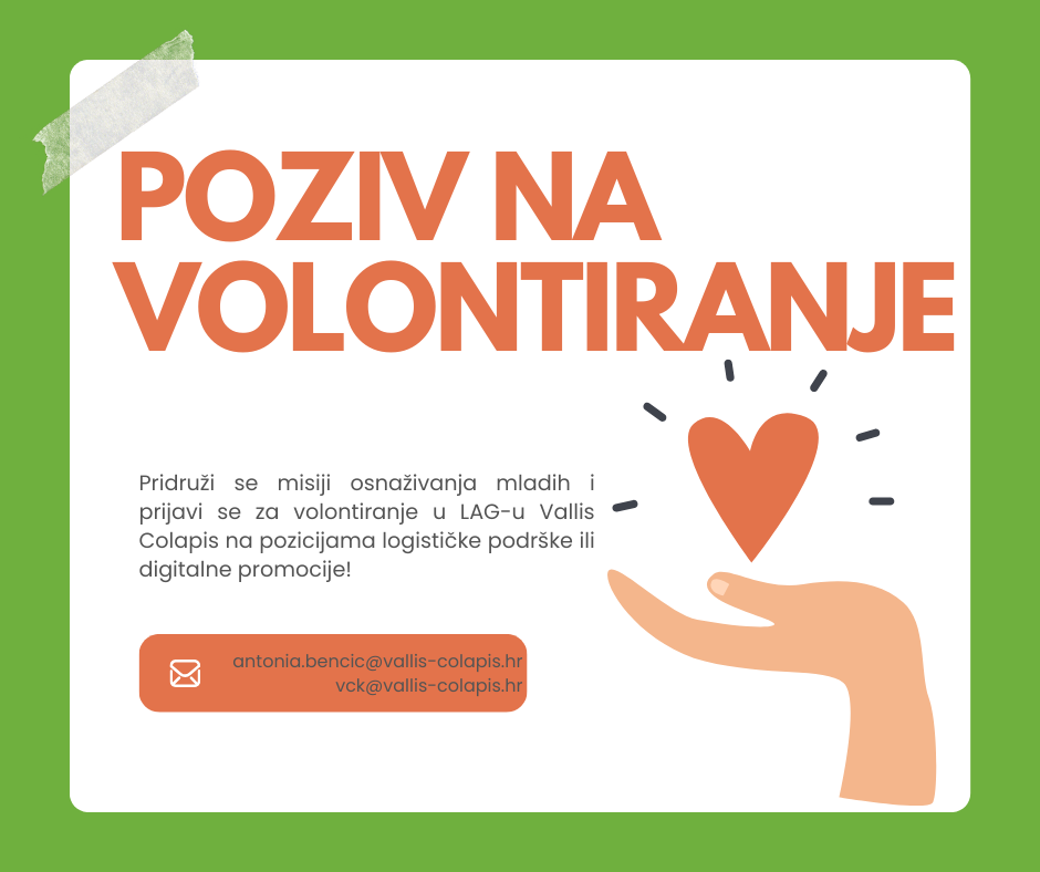 Poziv na volontiranje na projektu za mlade ''Think squad''